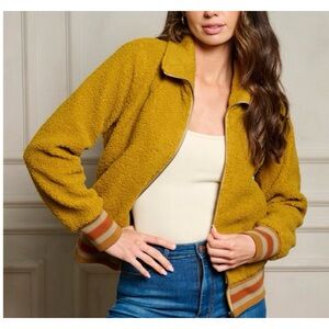 Zip Up Sherpa Jacket